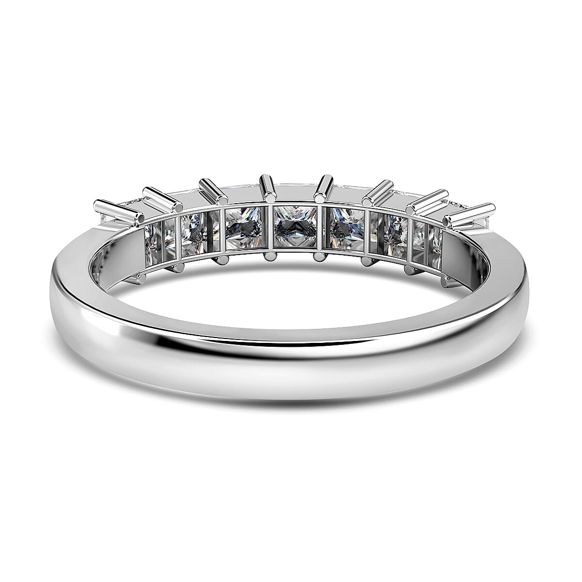 RHAPSODY 950 Platinum IGI Certified Natural Diamond (VS-E-F) Ring 1.02 Ct.