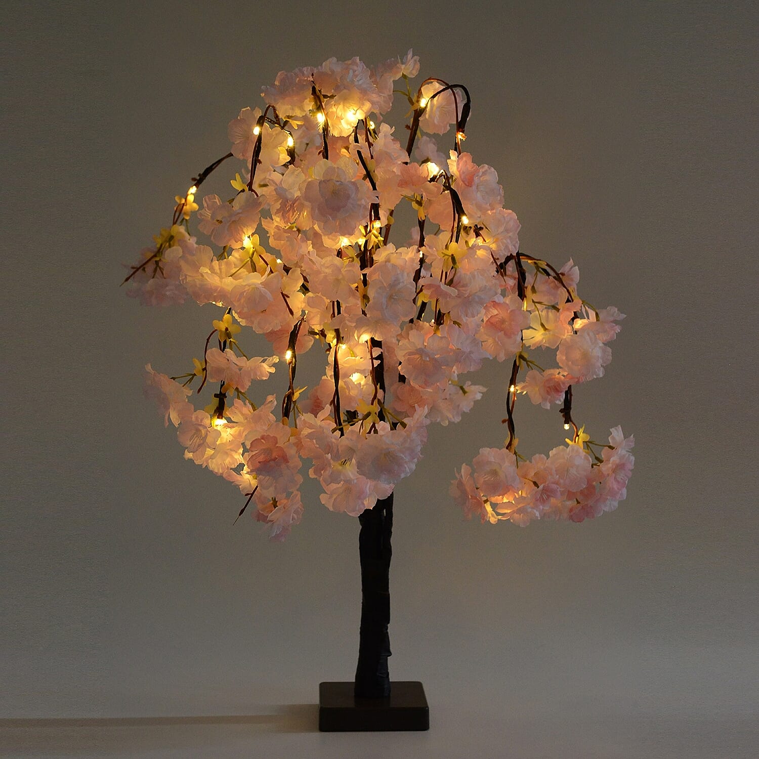 Cherry Blossom LED Light Tree (Size 60x48 Cm) (3 x AA IP20 Battery not Included)