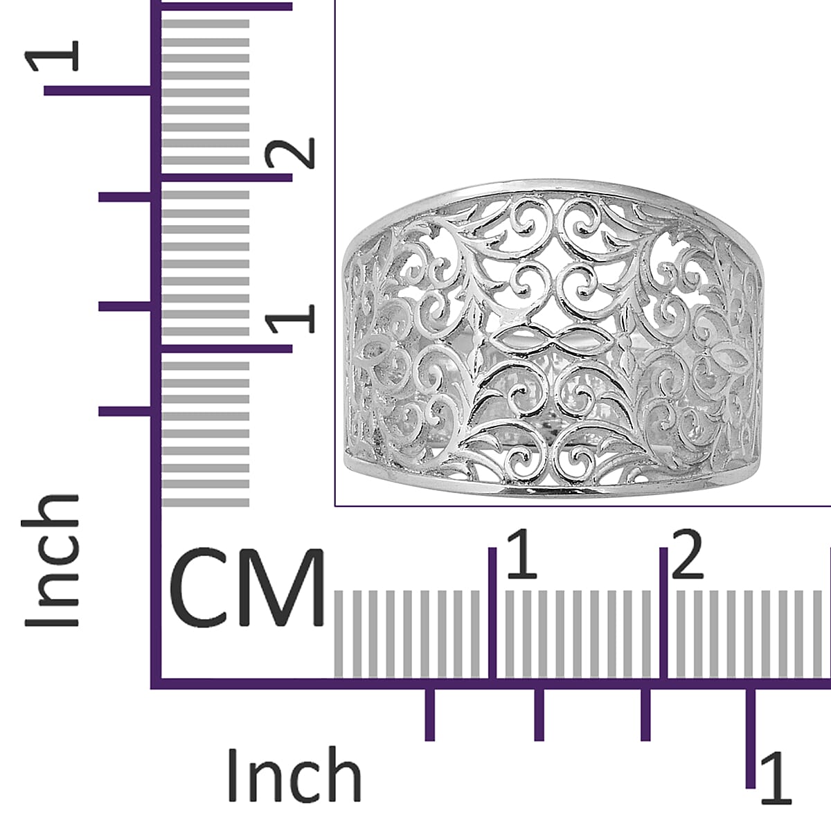 Sterling Silver Filigree Ring