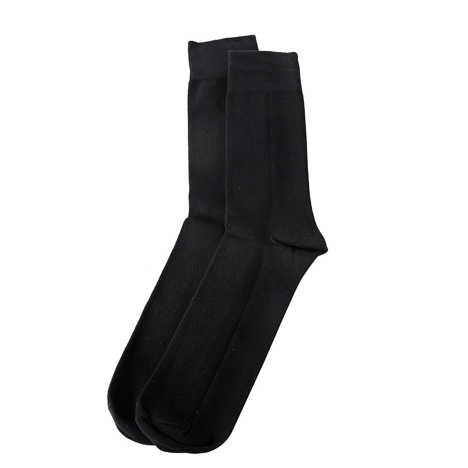 100% Cotton Aloe Vera Fresh Socks (Size 8-13) -  Black