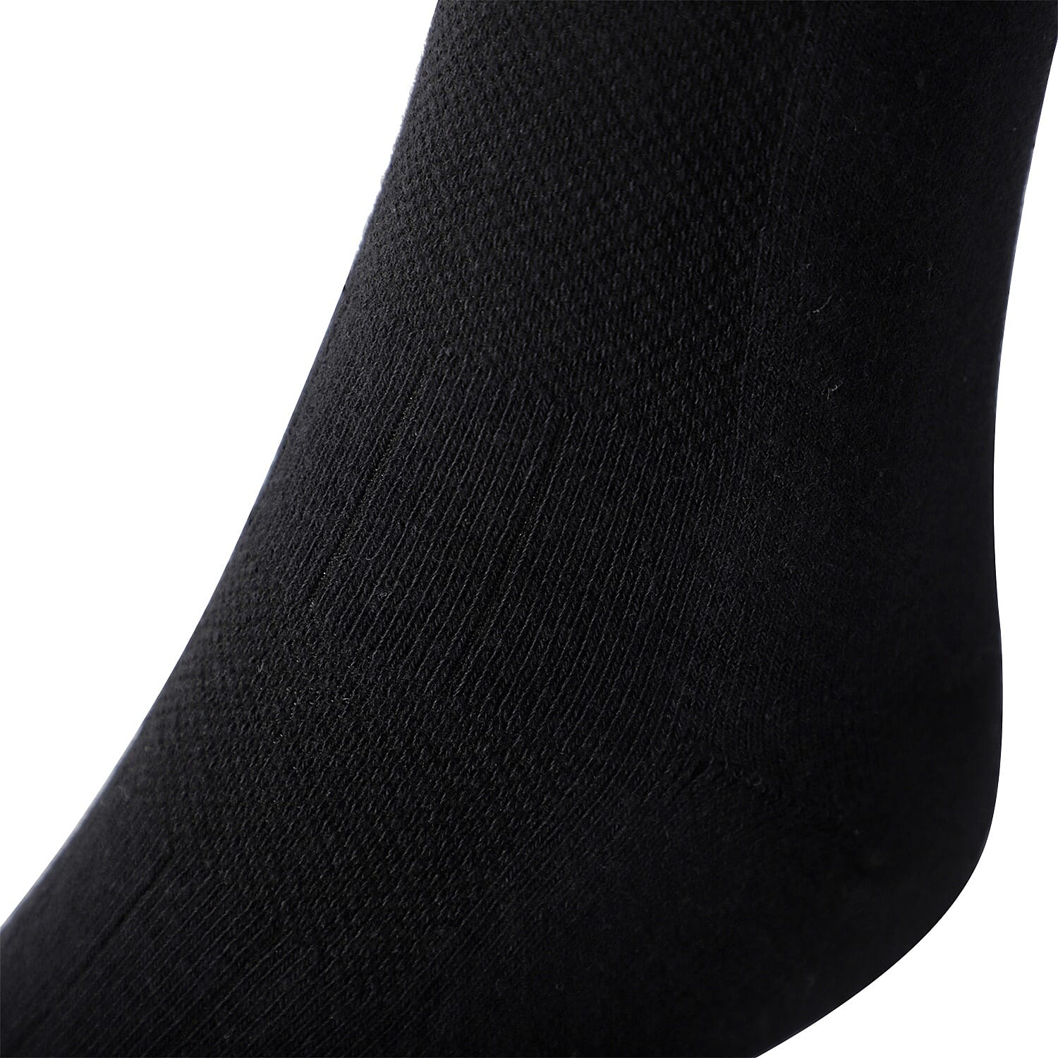 100% Cotton Aloe Vera Fresh Socks (Size 8-13) -  Black