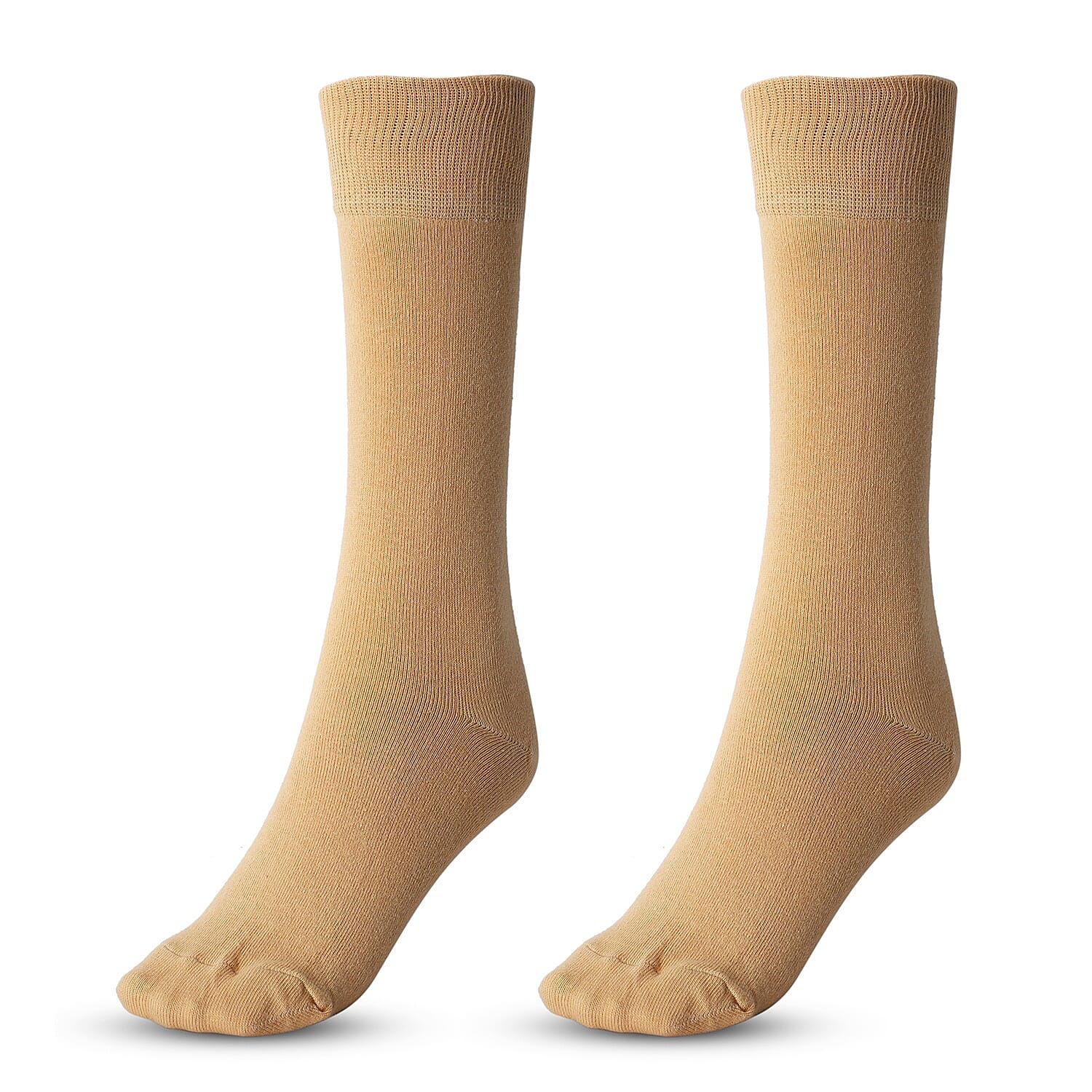 100% Cotton Aloe Vera Fresh Socks (Size 8-13) -Beige