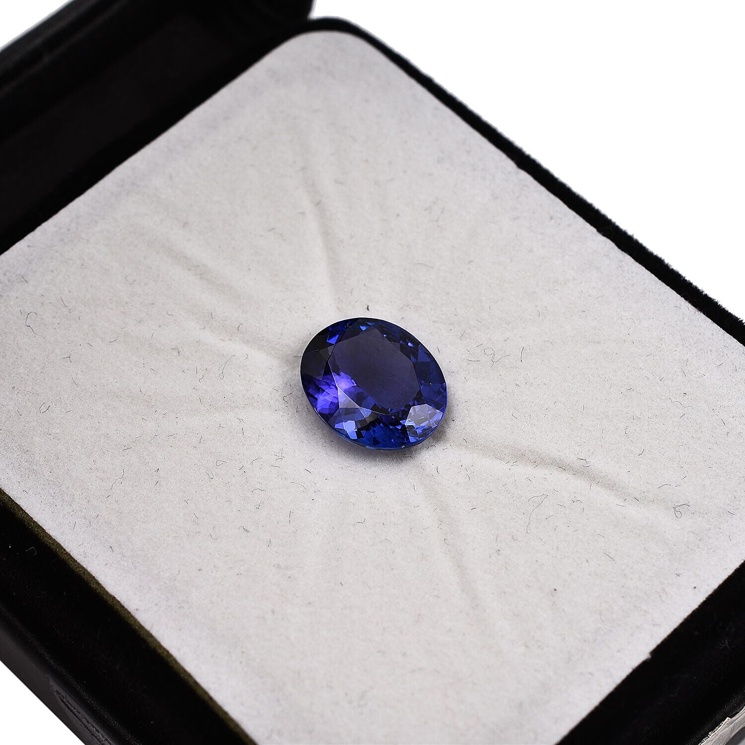 IGI Certified Tanzanite Faceted Oval  10.92x9.12 4A 3.500 Cts  (GT13465401)