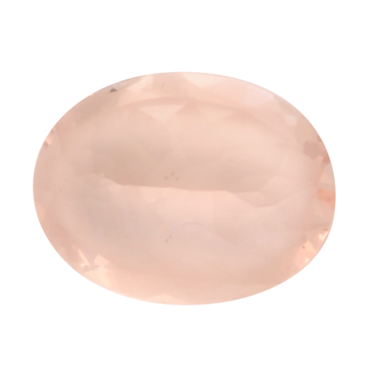 IGI Certified AAAA Morganite Oval 15.94x12.05mm (Depth - 7.20mm) Faceted 7.81 Ct