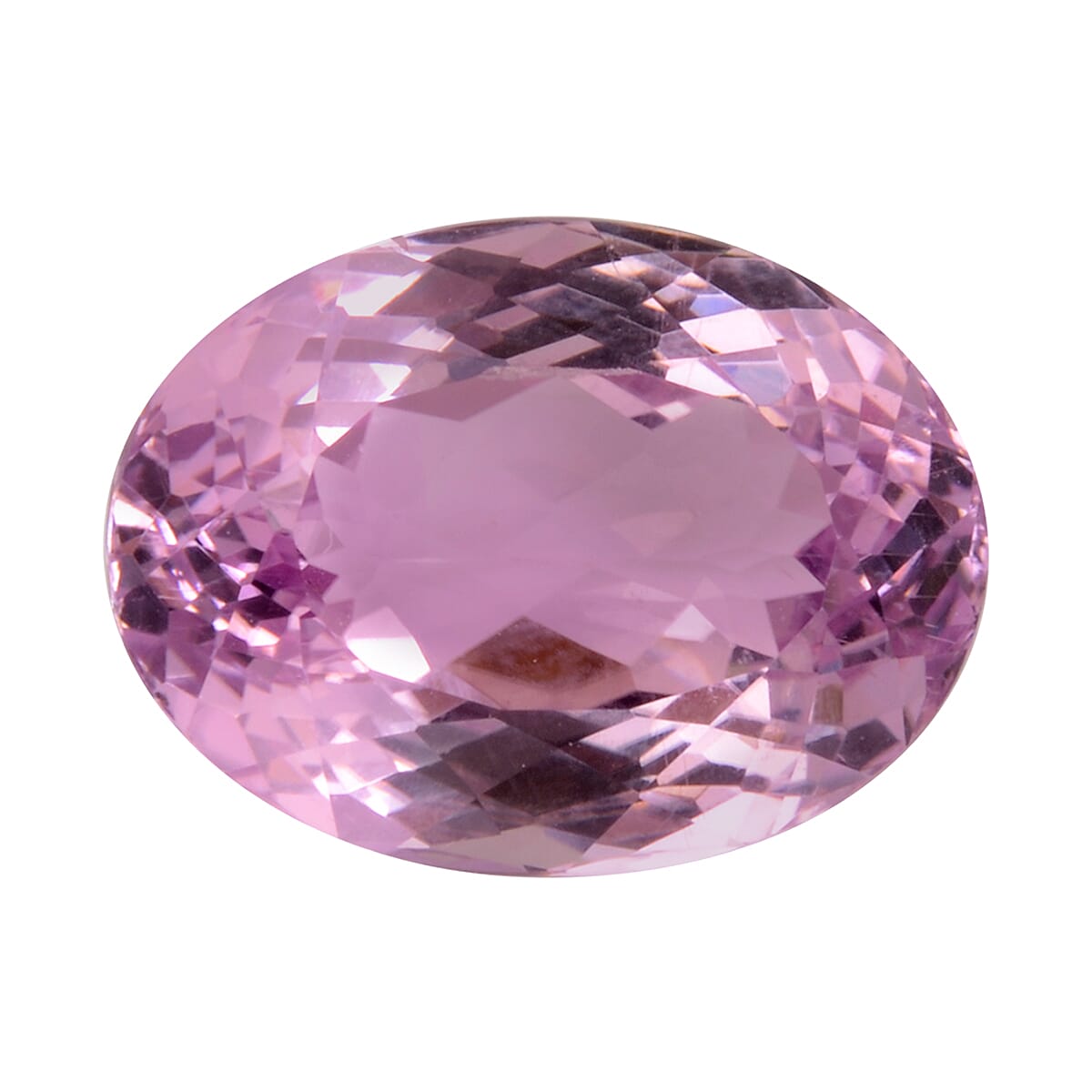 AAAA IGI Certified Kunzite Faceted Oval 15.16x11.29MM 9.84 Ct. - (GT13465004)