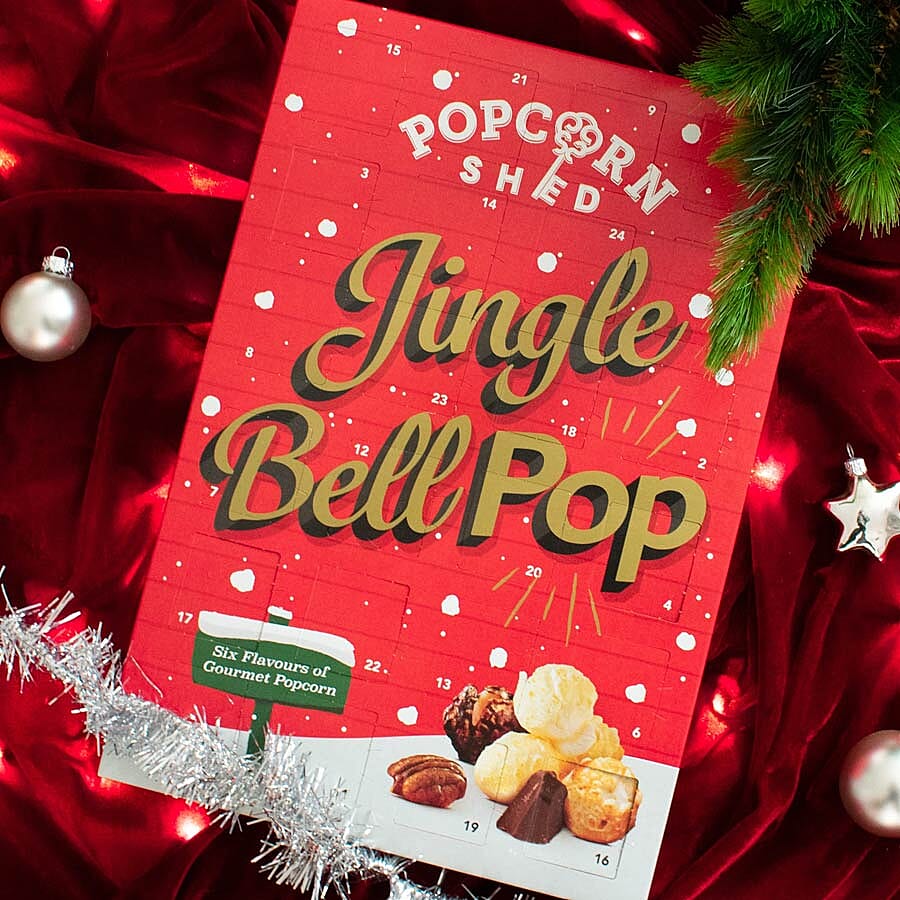 POPCORN SHED: Gourmet Popcorn Advent Calendar 112g
