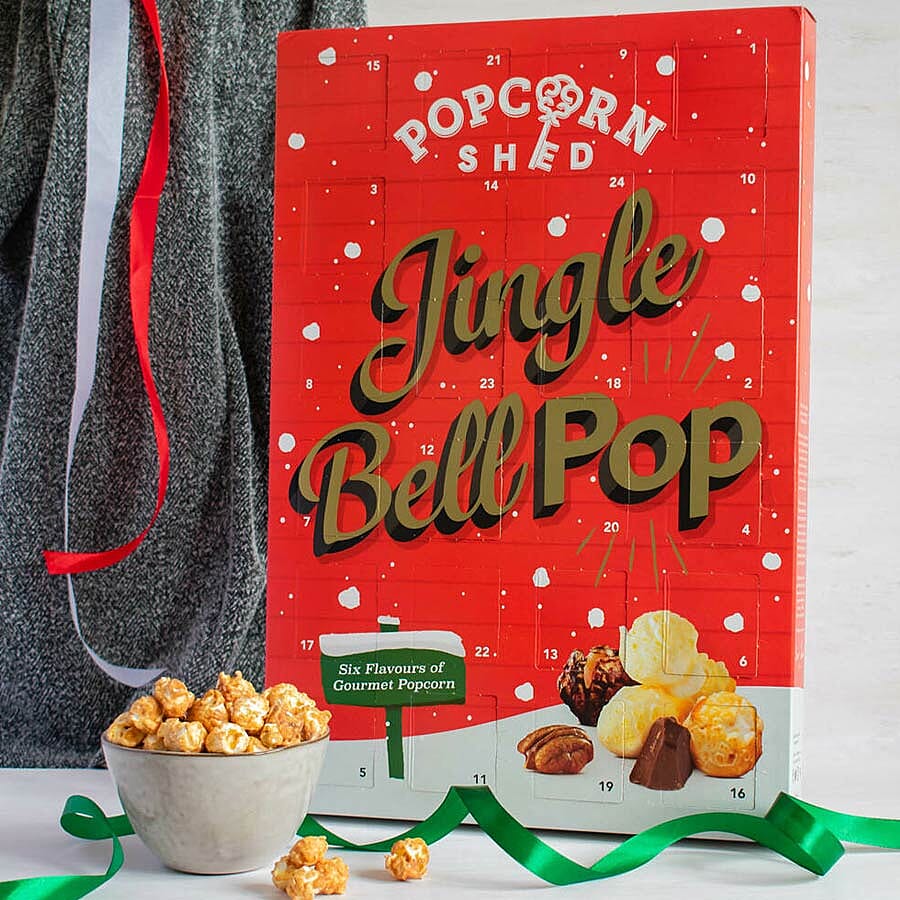 POPCORN SHED: Gourmet Popcorn Advent Calendar 112g
