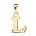 9K Yellow Gold Initial L Pendant