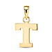 9K Yellow Gold Initial T Pendant