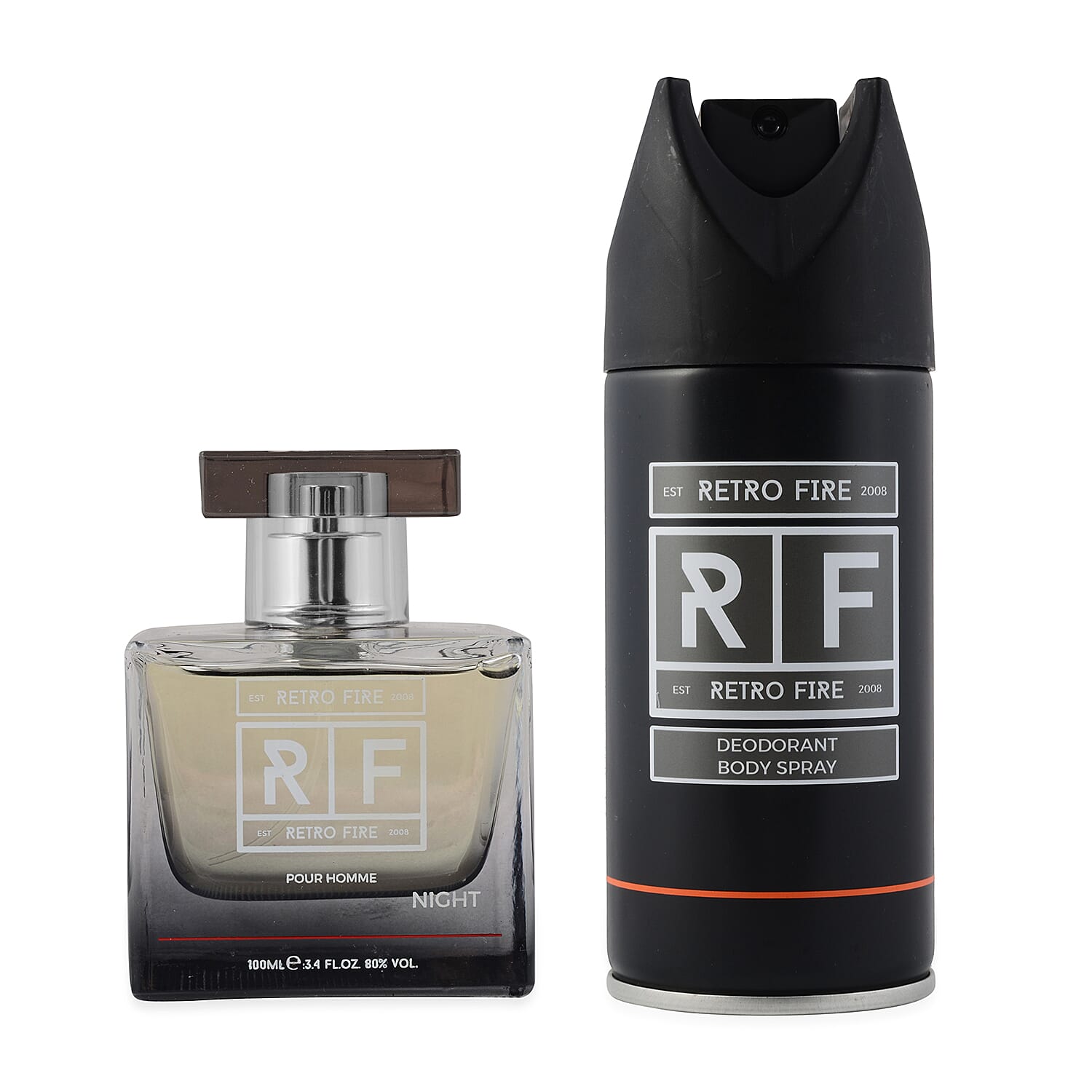 Retrofire Giftset (100ml Eau De Toilette & Deodorant Body Spray - 150ml)