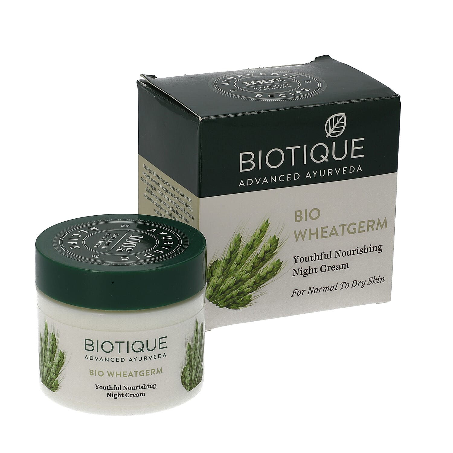 Biotique- Bio Wheatgerm Youthful Nourishing Night Cream - 50g
