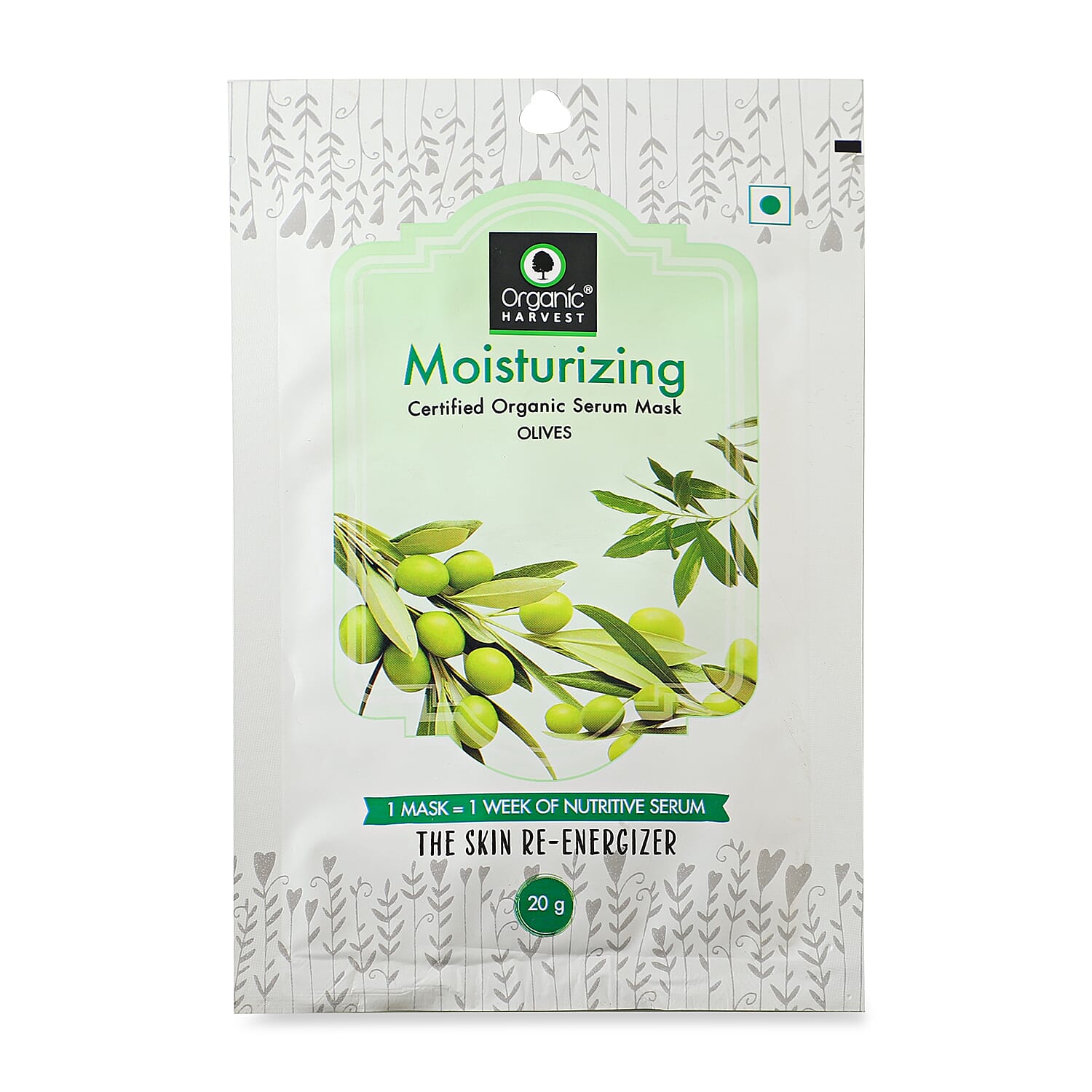 Set of 3 - Biodegradable Organic Sheet Masks - Anti-Wrinkle, Moisturizing and Skin Brightening