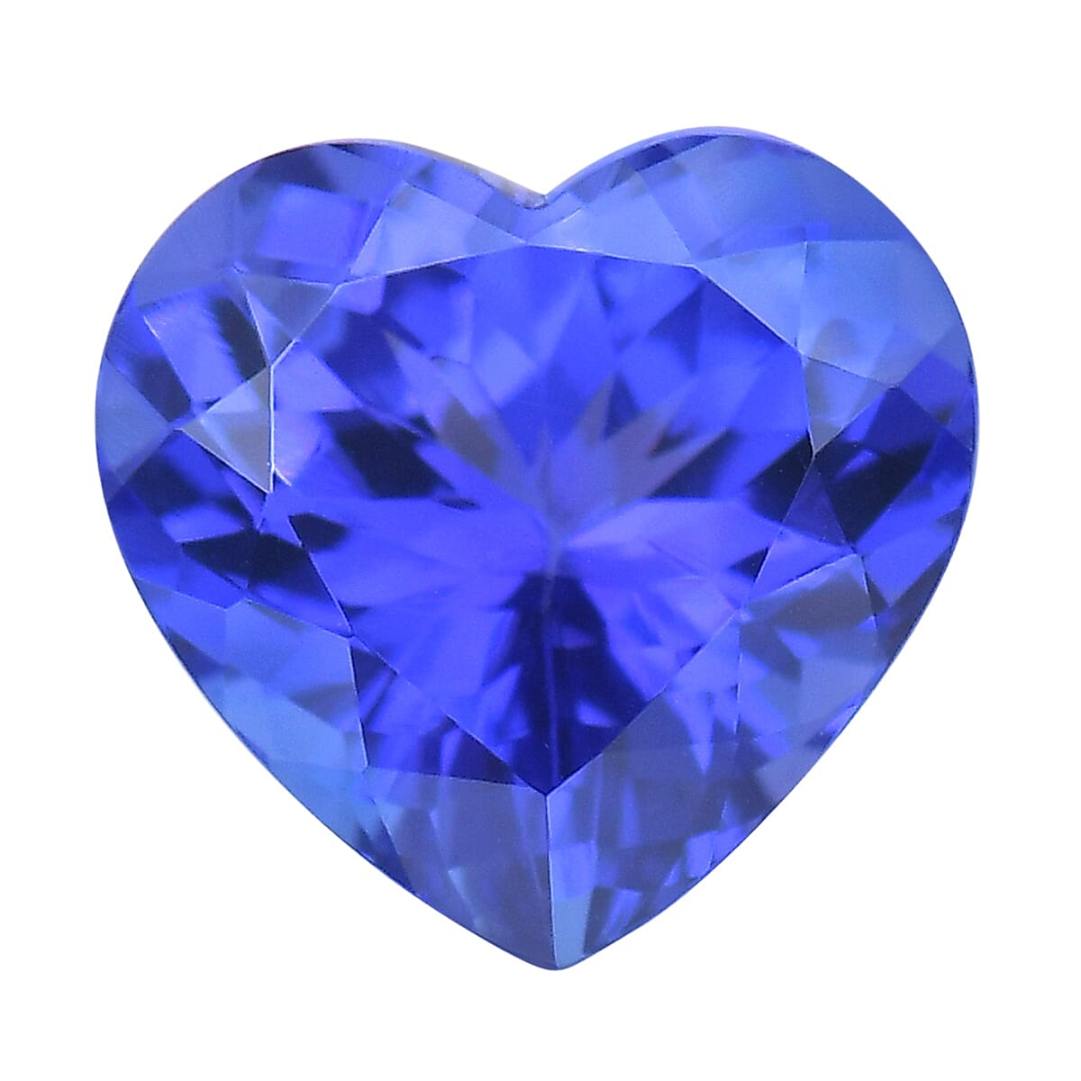 AAAA Tanzanite Heart Free Faceted 3.060 Cts