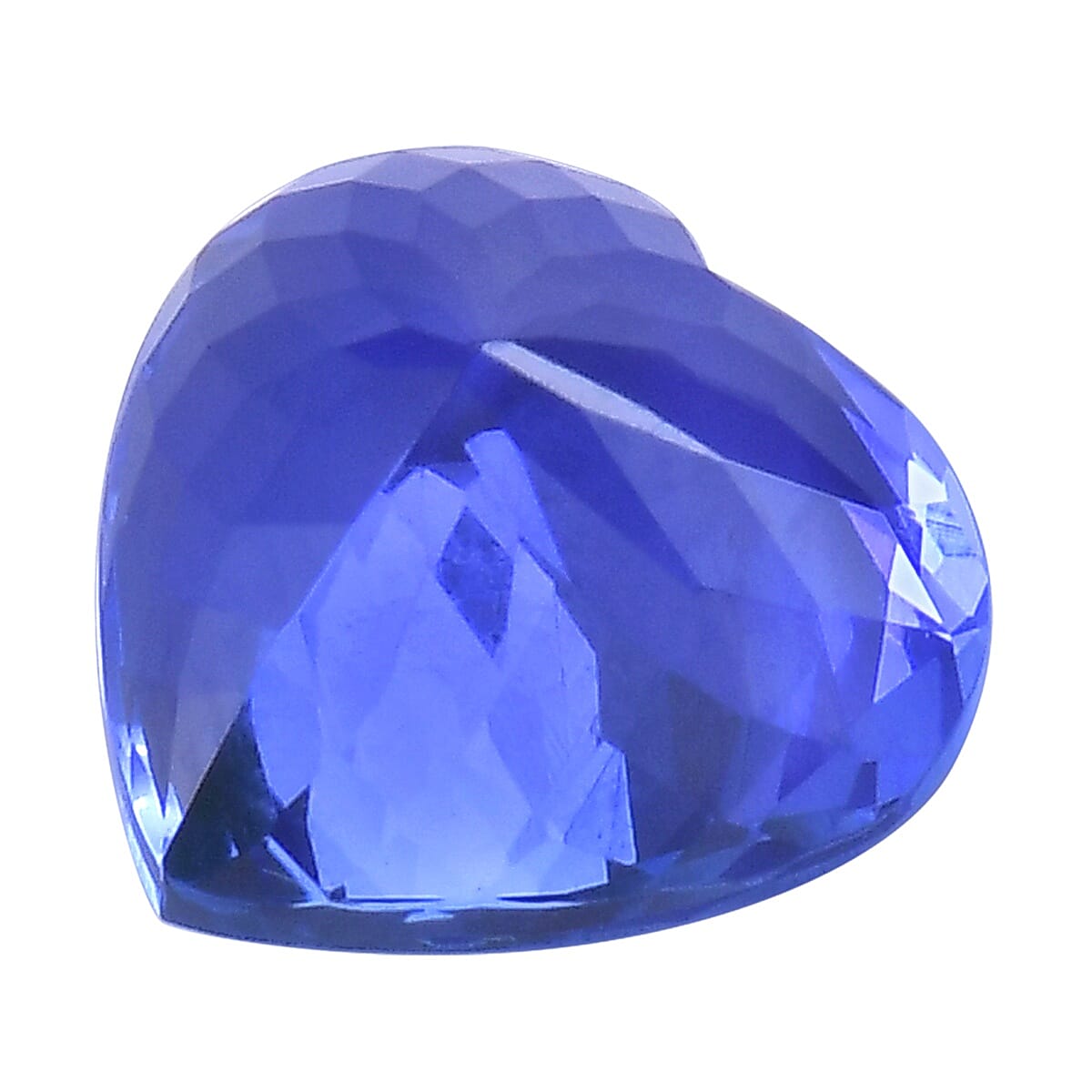 AAAA Tanzanite Heart Free Faceted 3.060 Cts