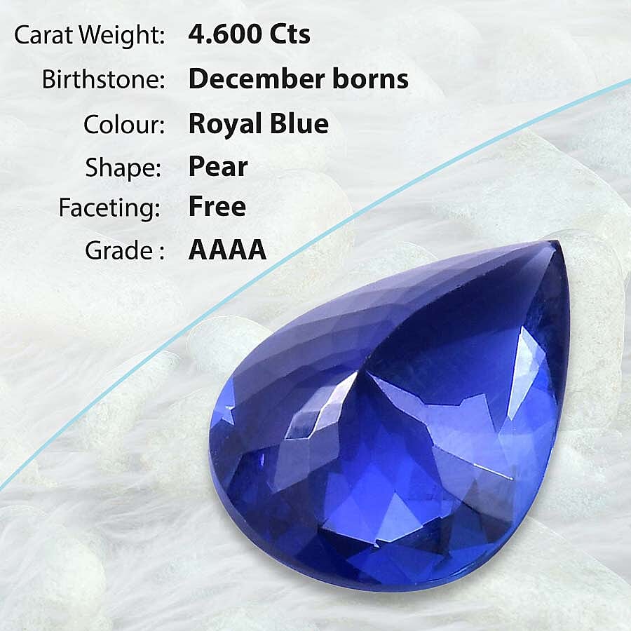 Tanzanite Pear Free Faceted 4A 4.600 Cts