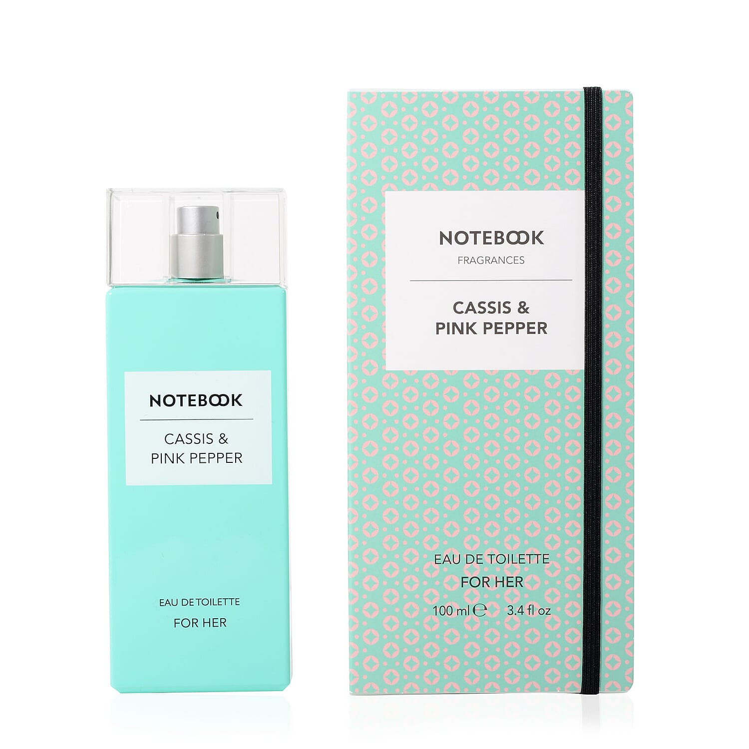 Notebook Fragrances: Cassis & Pink Pepper Eau De Toilette - 100ml