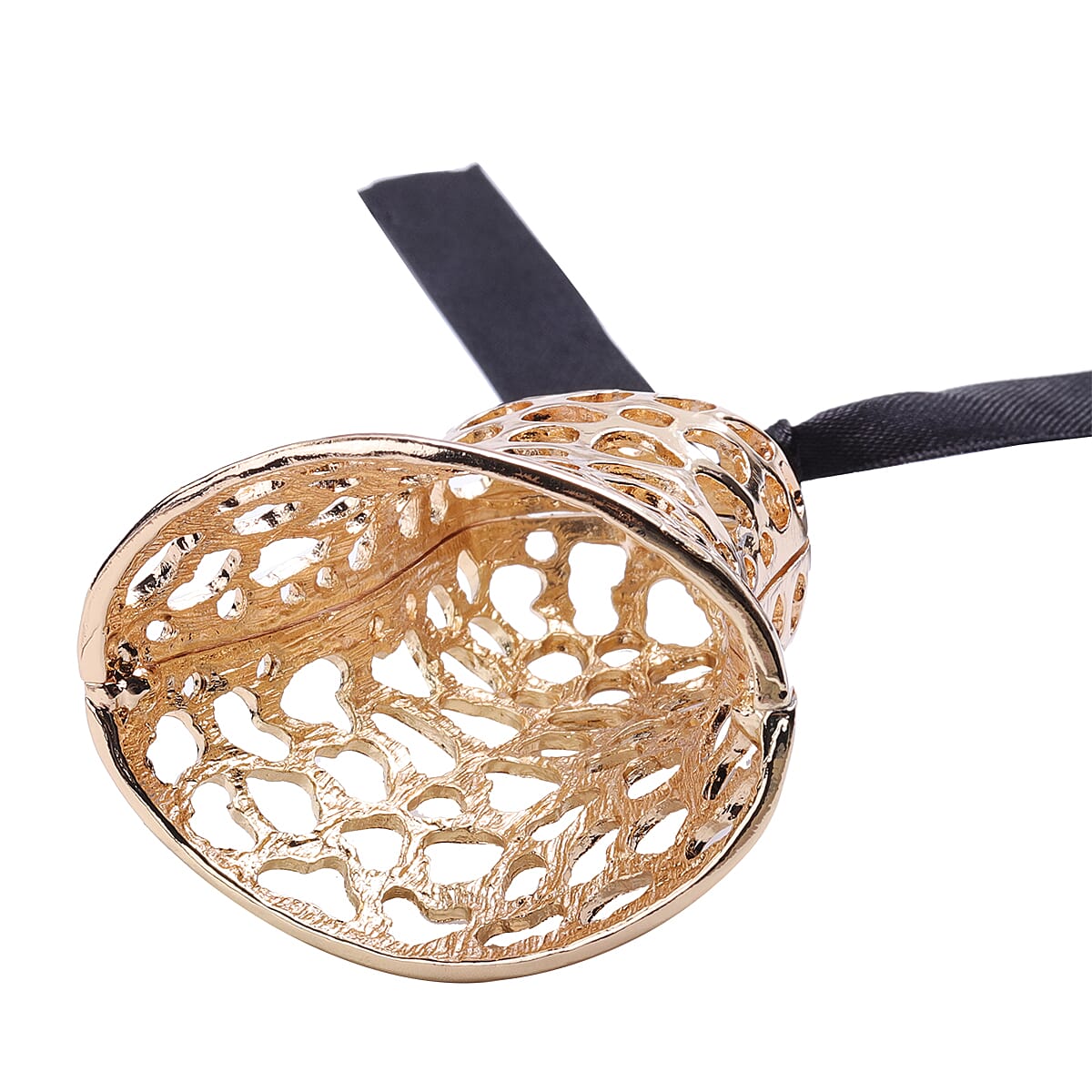 RACHEL GALLEY Bell Charm in Yellow Gold Tone