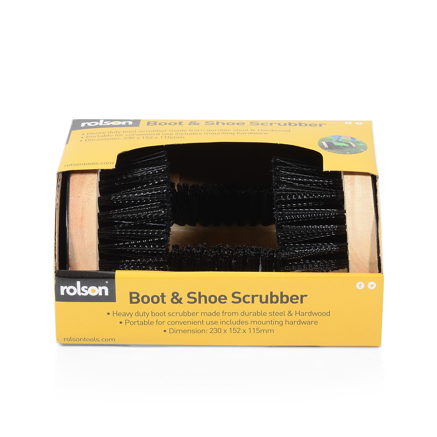 Rolson Boot & Shoe Scrubber