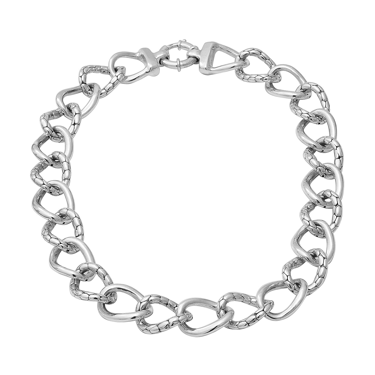 Sterling Silver Necklace (Size 20), Silver wt 58.00 Gms