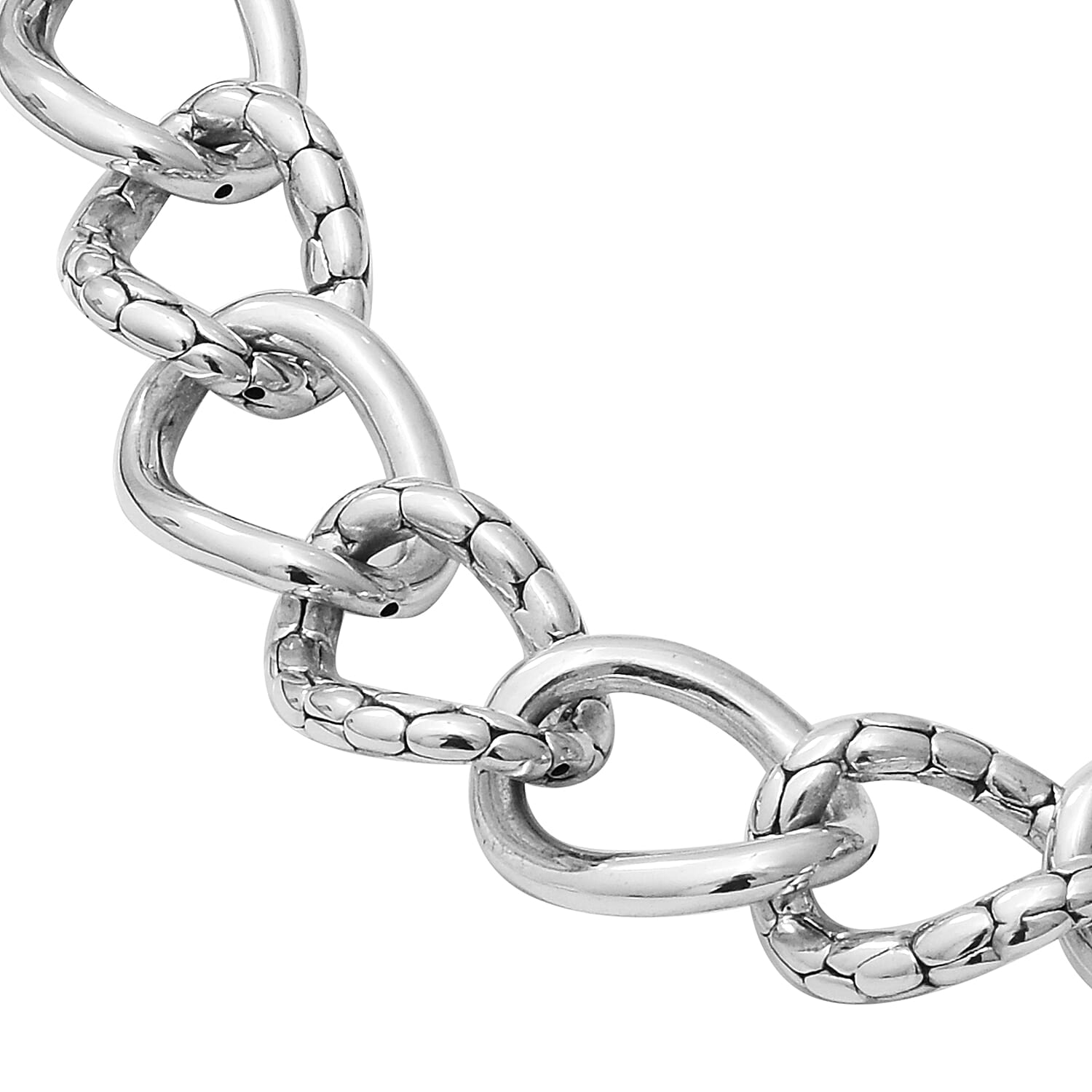 Sterling Silver Necklace (Size 20), Silver wt 58.00 Gms