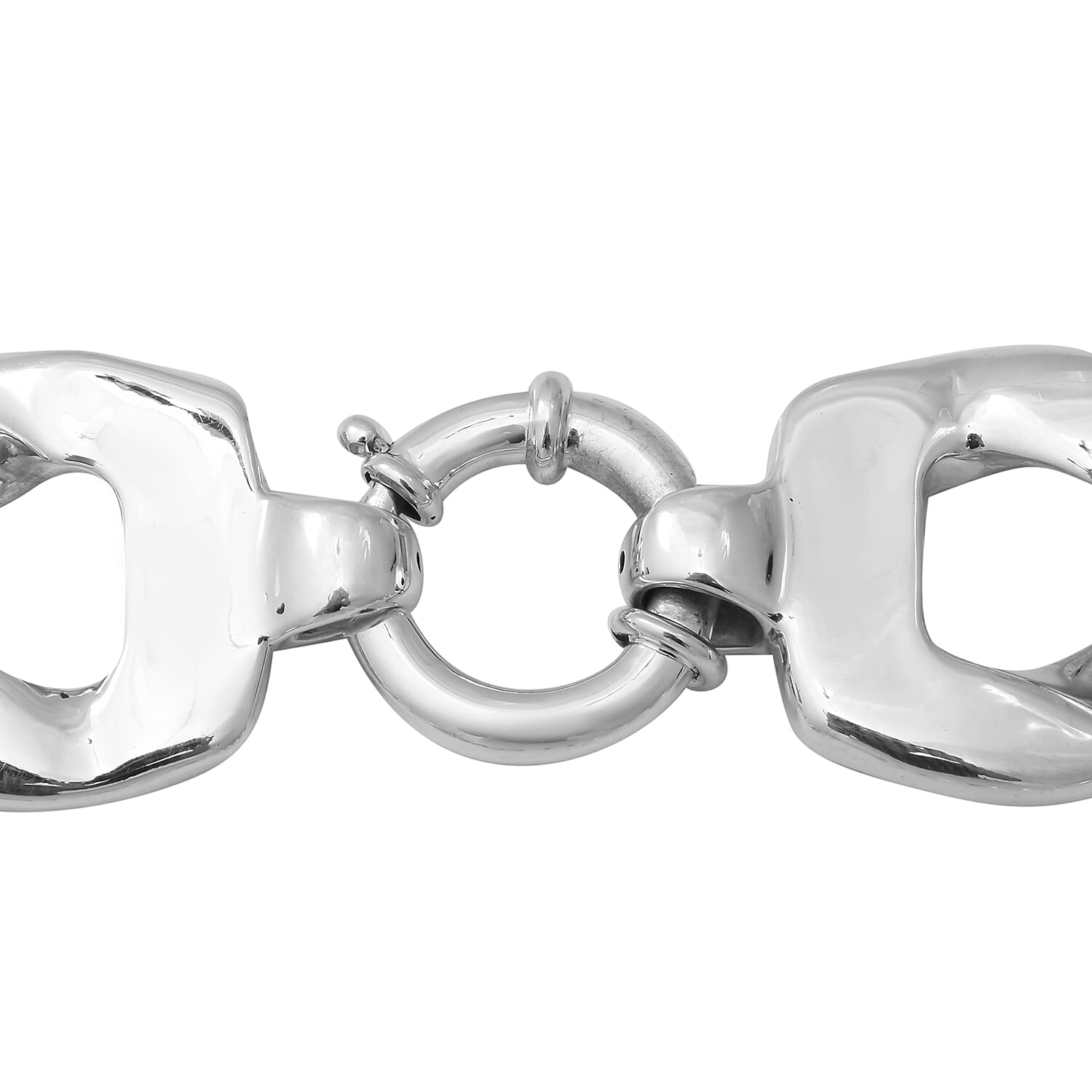 Sterling Silver Necklace (Size 20.5), Silver wt 63.00 Gms