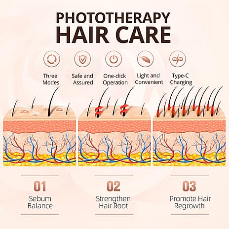 Opatra Advanced Skin Technologies - Lux Hairbrush