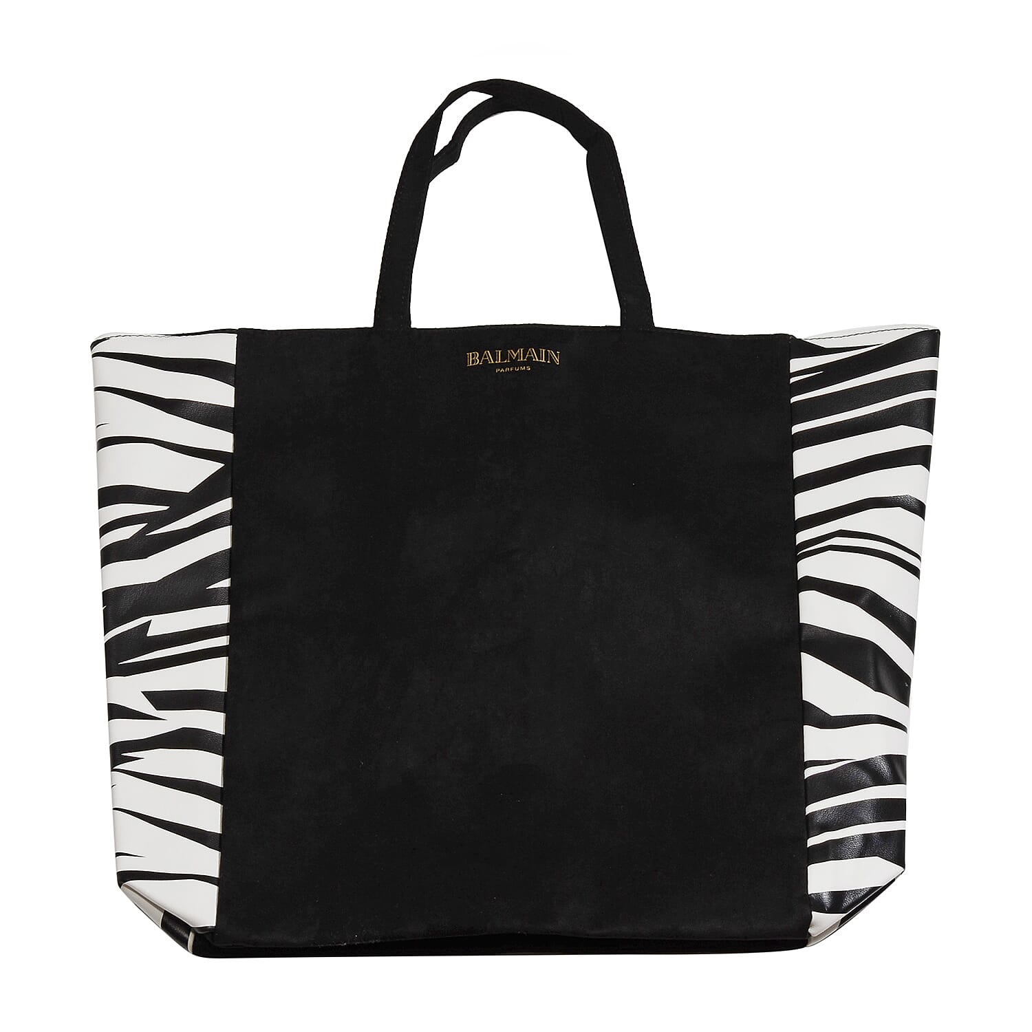 Balmain Tote Bag (Size 30x9x37 Cm) - Black and White