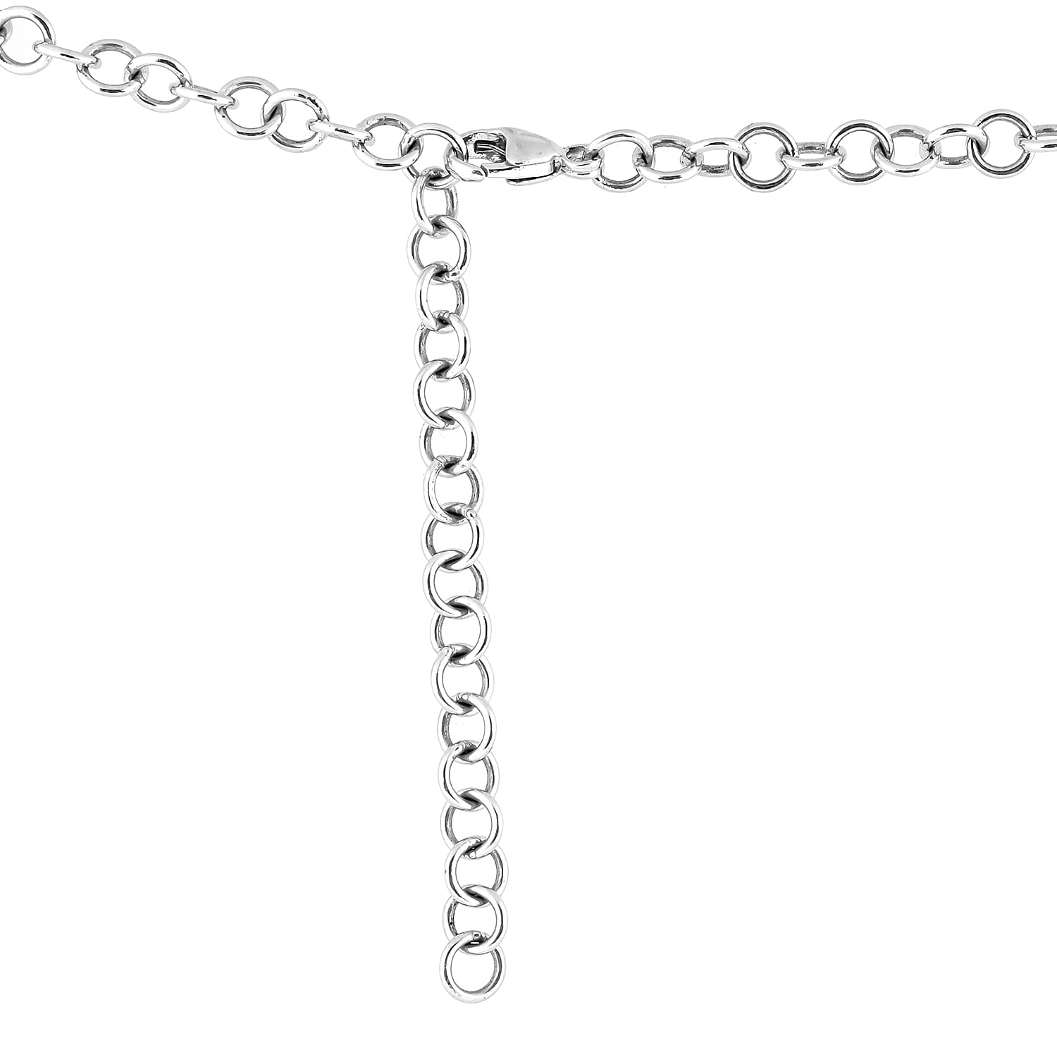 RHAPSODY 950 Platinum Diamond IGI Certified (Rnd) (VS/E-F) Necklace (Size 15 with 3 inch Extender) 5.000 Ct., Platinum wt. 34.00 Gms