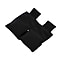 Shungite Multi-Purpose Elbow Pad (Size 20x18 Cm) -Black Colour