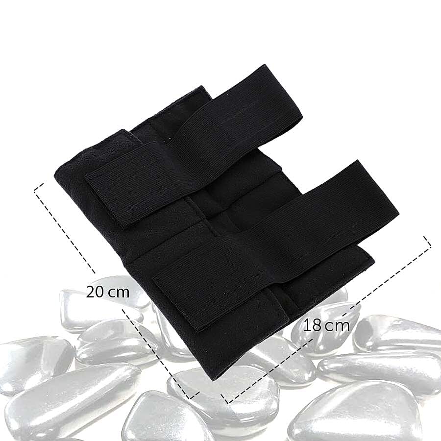 Shungite Multi-Purpose Elbow Pad (Size 20x18 Cm) -Black Colour