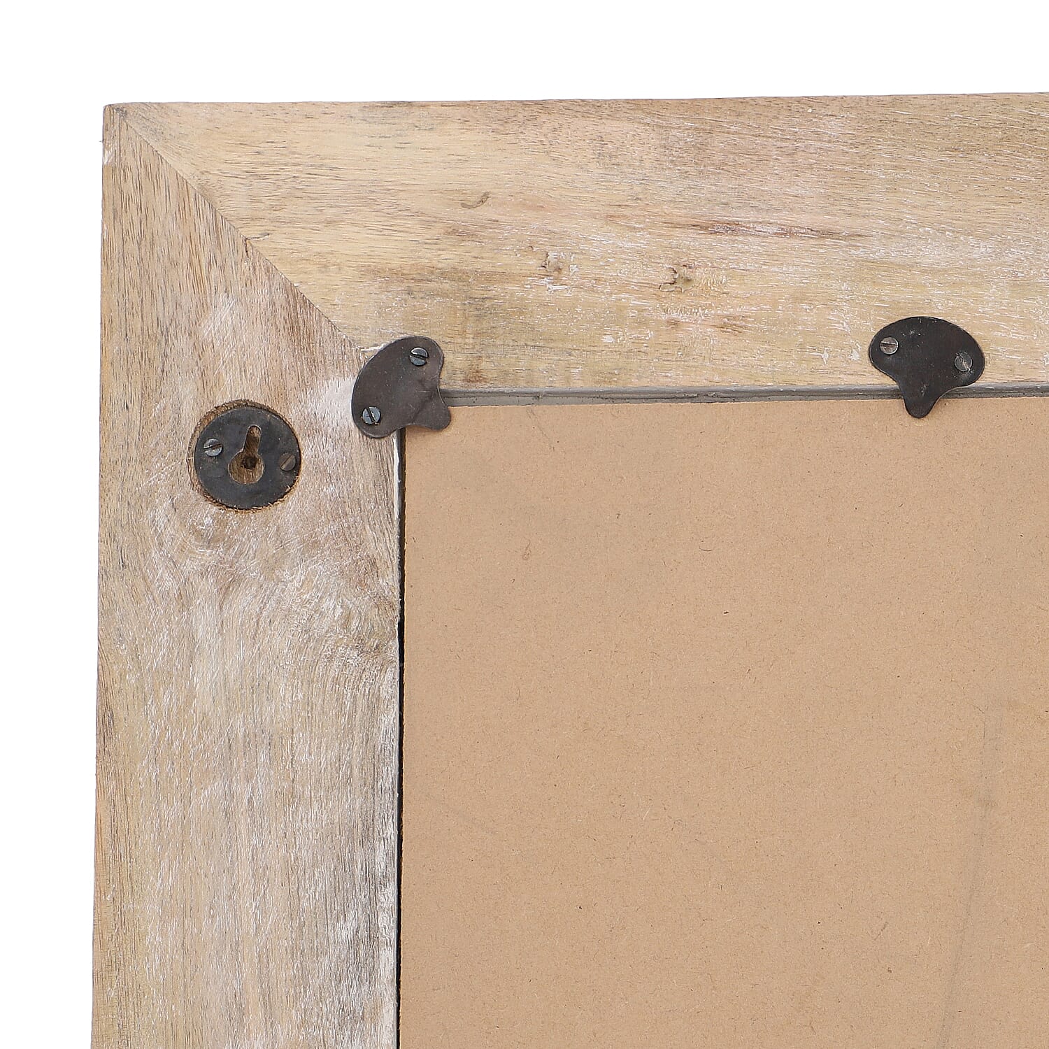 NAKKASHI - Handmade and Hand Carved Wooden Mirror (Size 61x46x2 Cm)