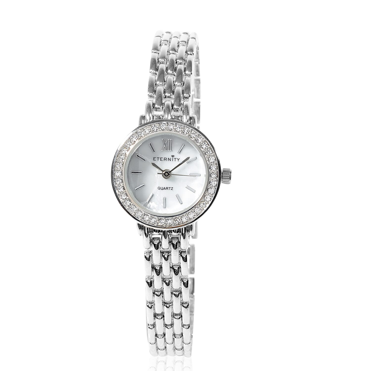 Eternity watch with outlet swarovski crystals price