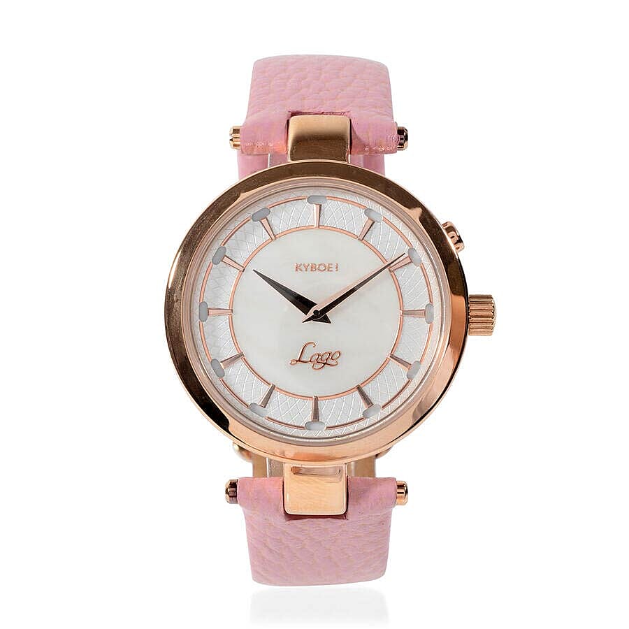 KYBOE Lago LED 100M Water Resistance Watch - Pink