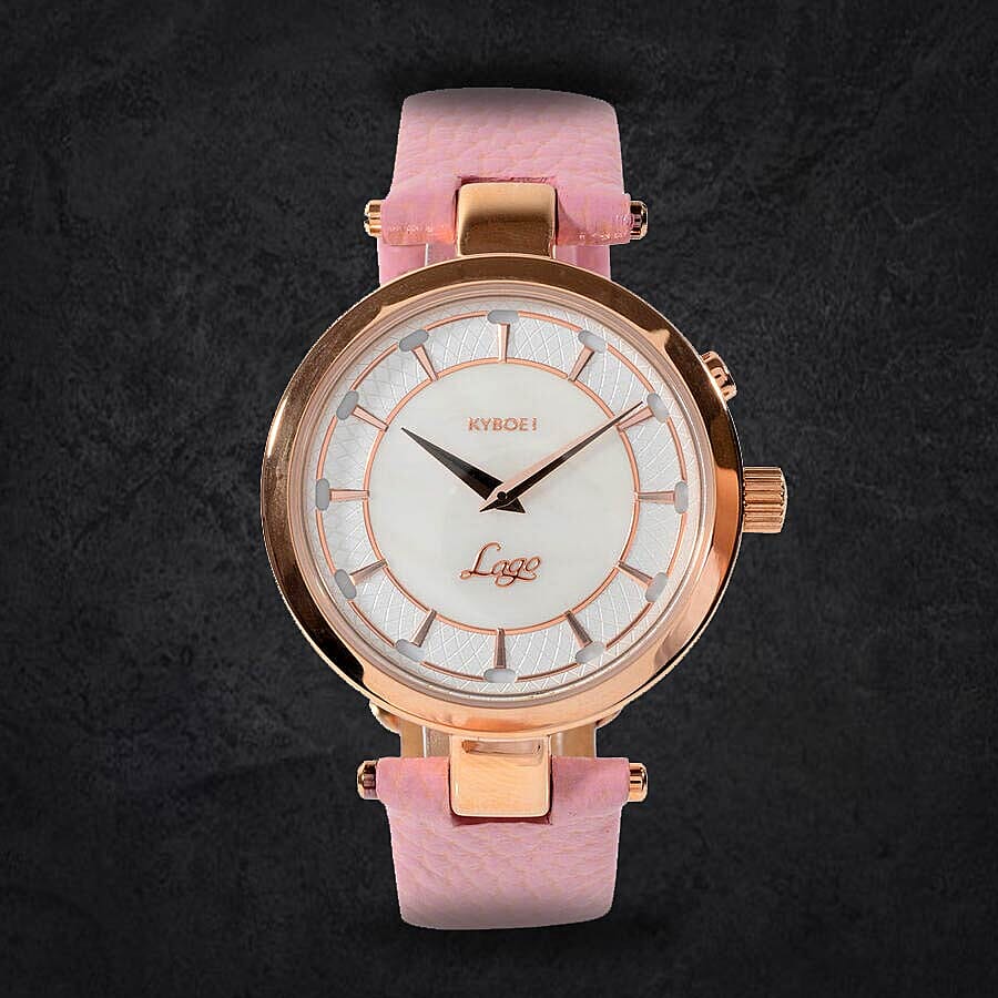KYBOE Lago LED 100M Water Resistance Watch - Pink