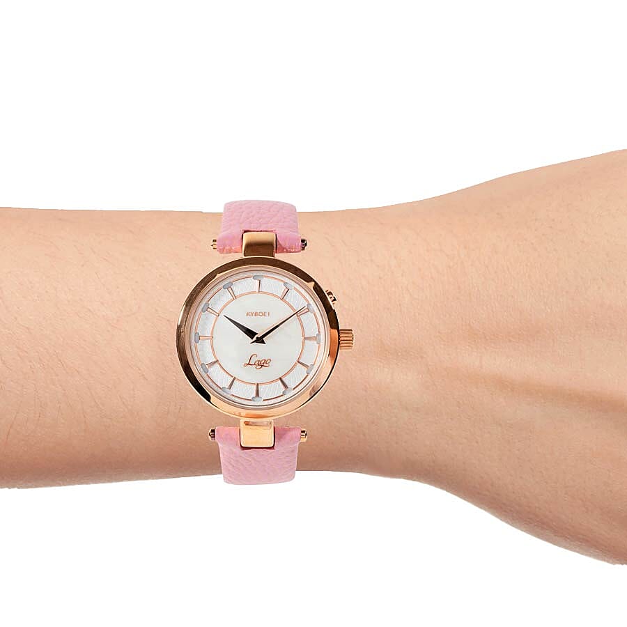 KYBOE Lago LED 100M Water Resistance Watch - Pink