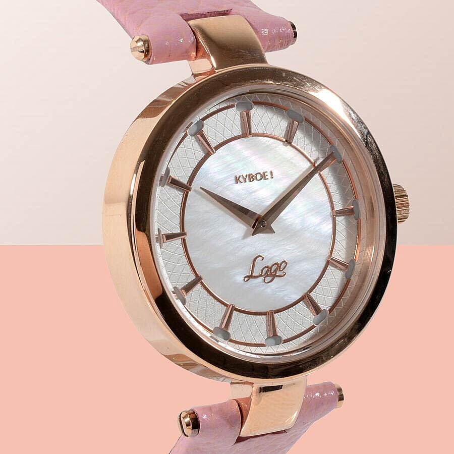 KYBOE Lago LED 100M Water Resistance Watch - Pink