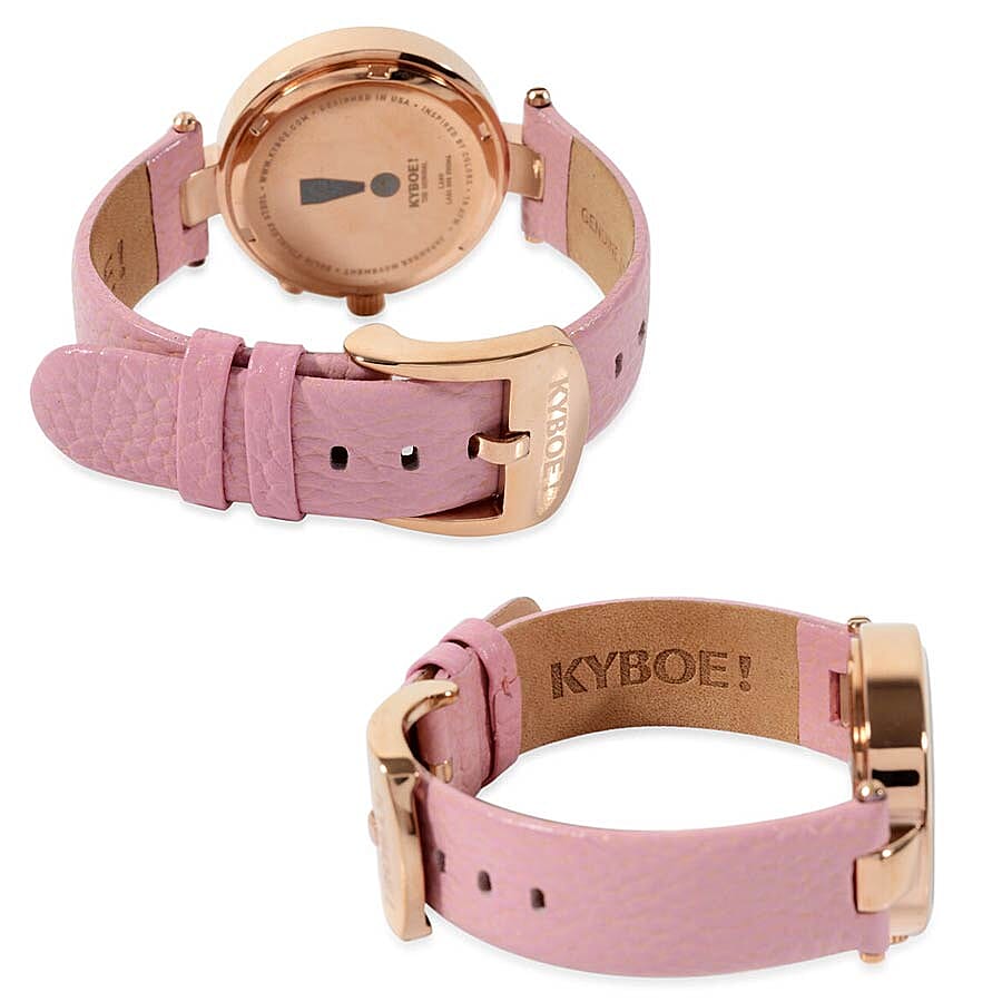 KYBOE Lago LED 100M Water Resistance Watch - Pink