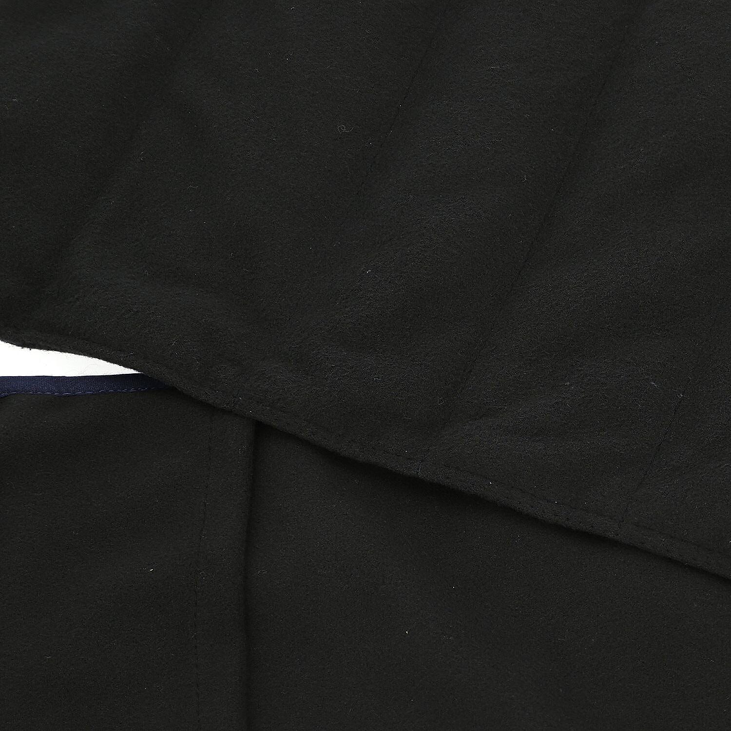 Shungite Mat with Cover (Size 12.7x10 inch) weight - 1.01 lbs - Black