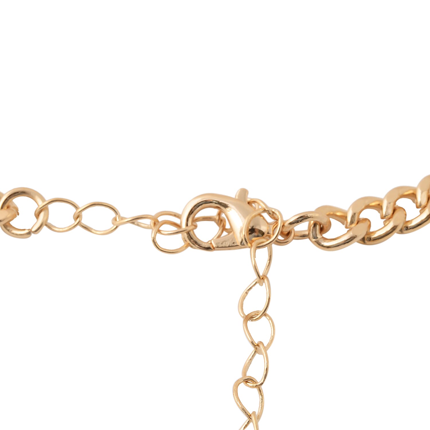 Designer Inspired-Simulated Ruby (Mrq) Waterfall Necklace (Size 20 with 3 inch Extender)