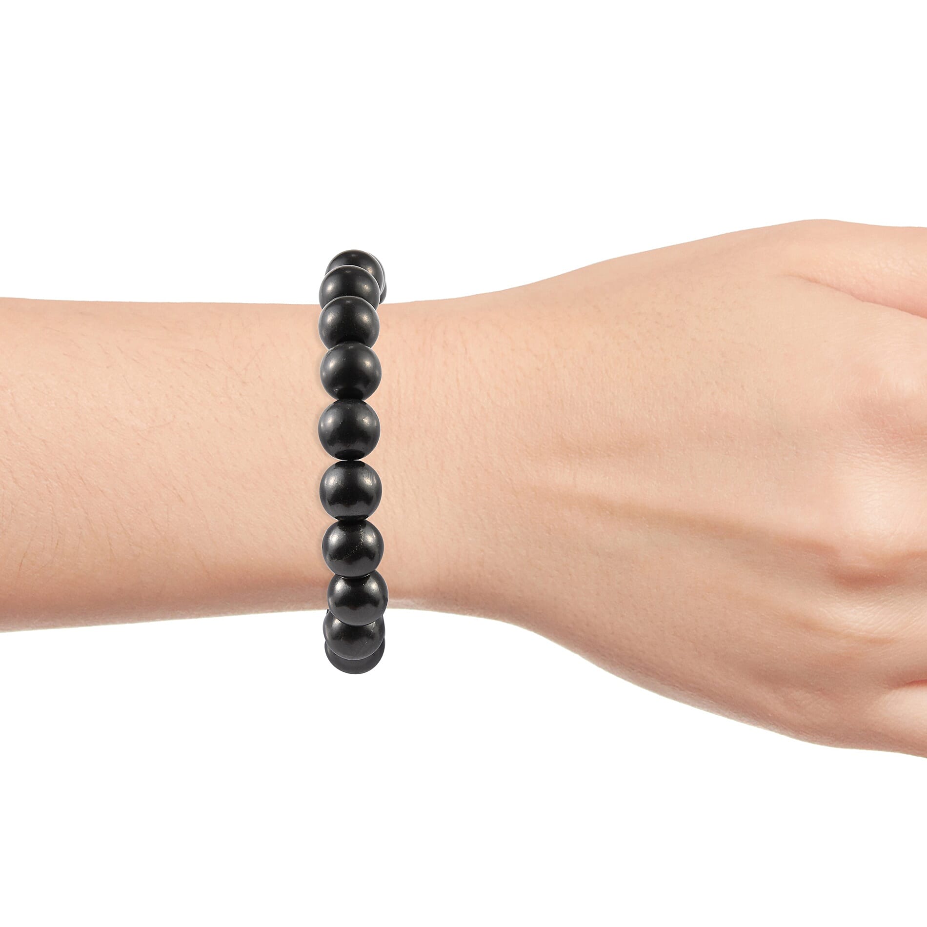 Shungite (Rnd), Tsavorite Garnet Leopard Head Bracelet (Size 7.5) in Platinum Overlay Sterling Silver 107.00 Ct.