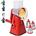 3 in 1 Easyway Vegetable and Fruit Slicer with One Slicing, Shredding and Grating Blade (Size 18x14x28 Cm) - Red