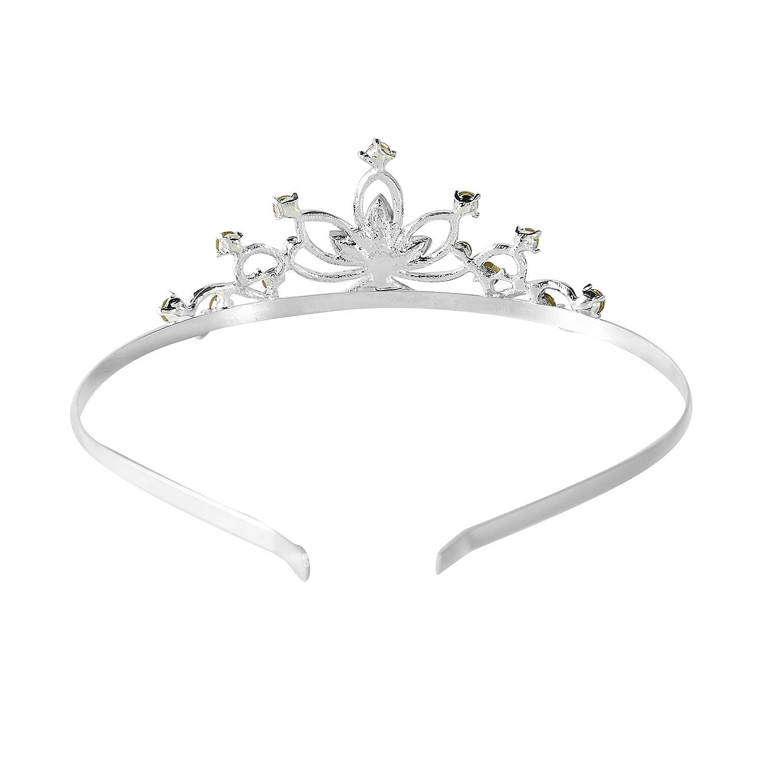 tiara European Style Zircon Big Tiara Crown Hair Accessory – Tulle