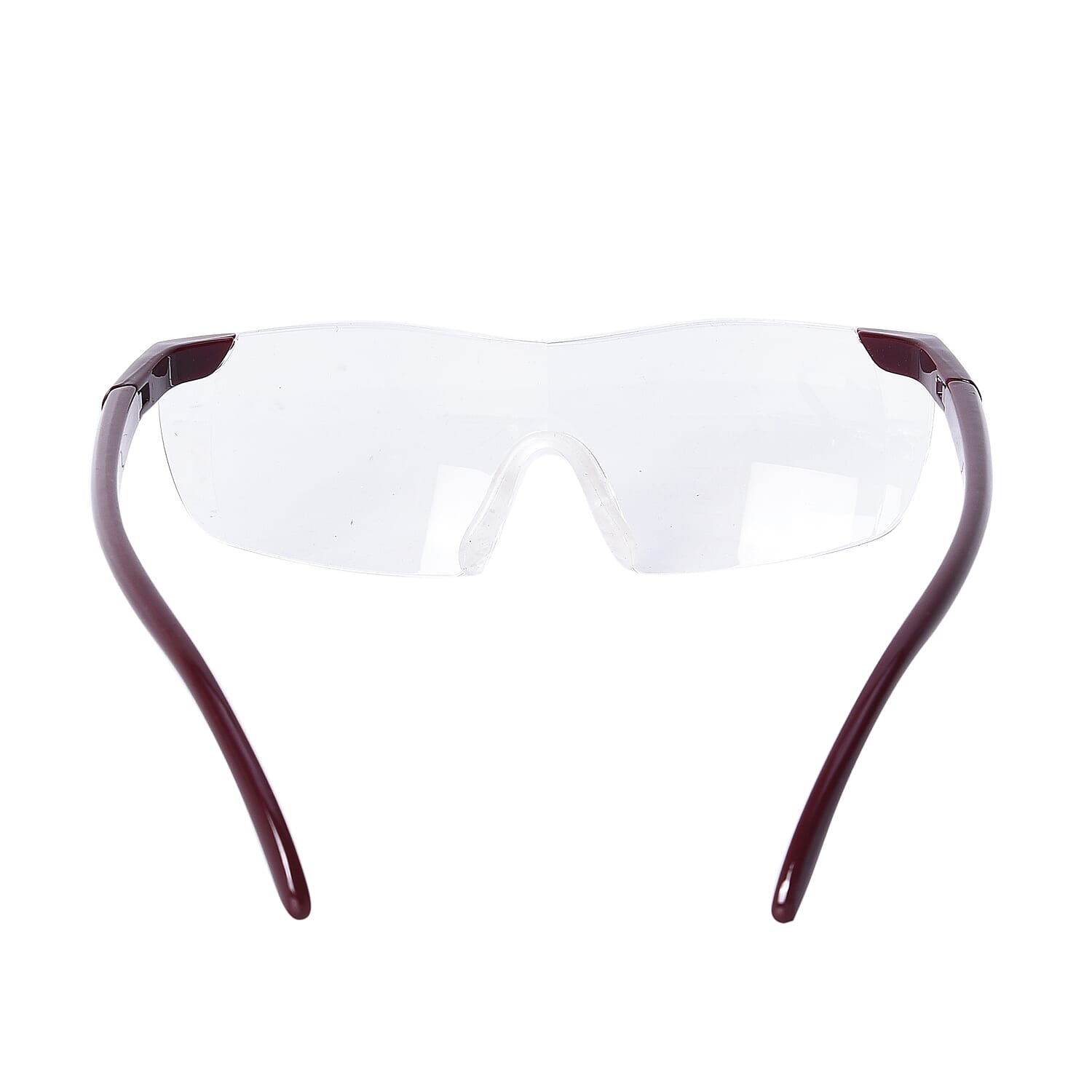 2 Piece Set - Big Vision Magnifying Glasses and Shungite Beads Strings/ Necklace 150ct (Size 32) -160%- Red Colour