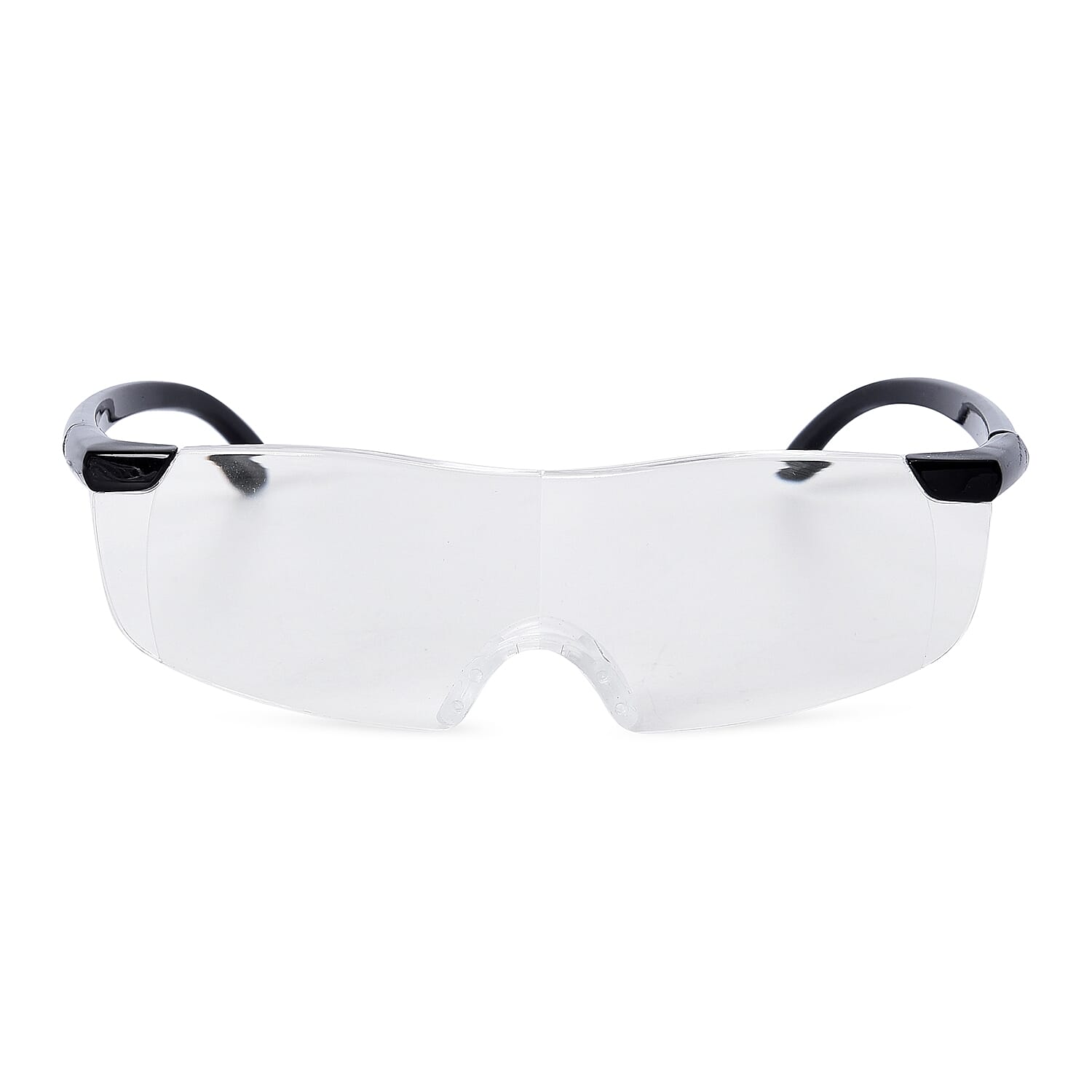 2 Piece Set - Big Vision Magnifying Glasses and Shungite Beads Strings/ Necklace 150ct (Size 32) -160%- Black Colour