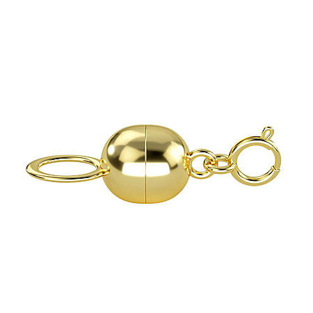 Magnetic Lock Clasp in 9K Yellow Gold