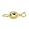 Set of 2 - Magnetic Lock Clasp in 9K Yellow Gold