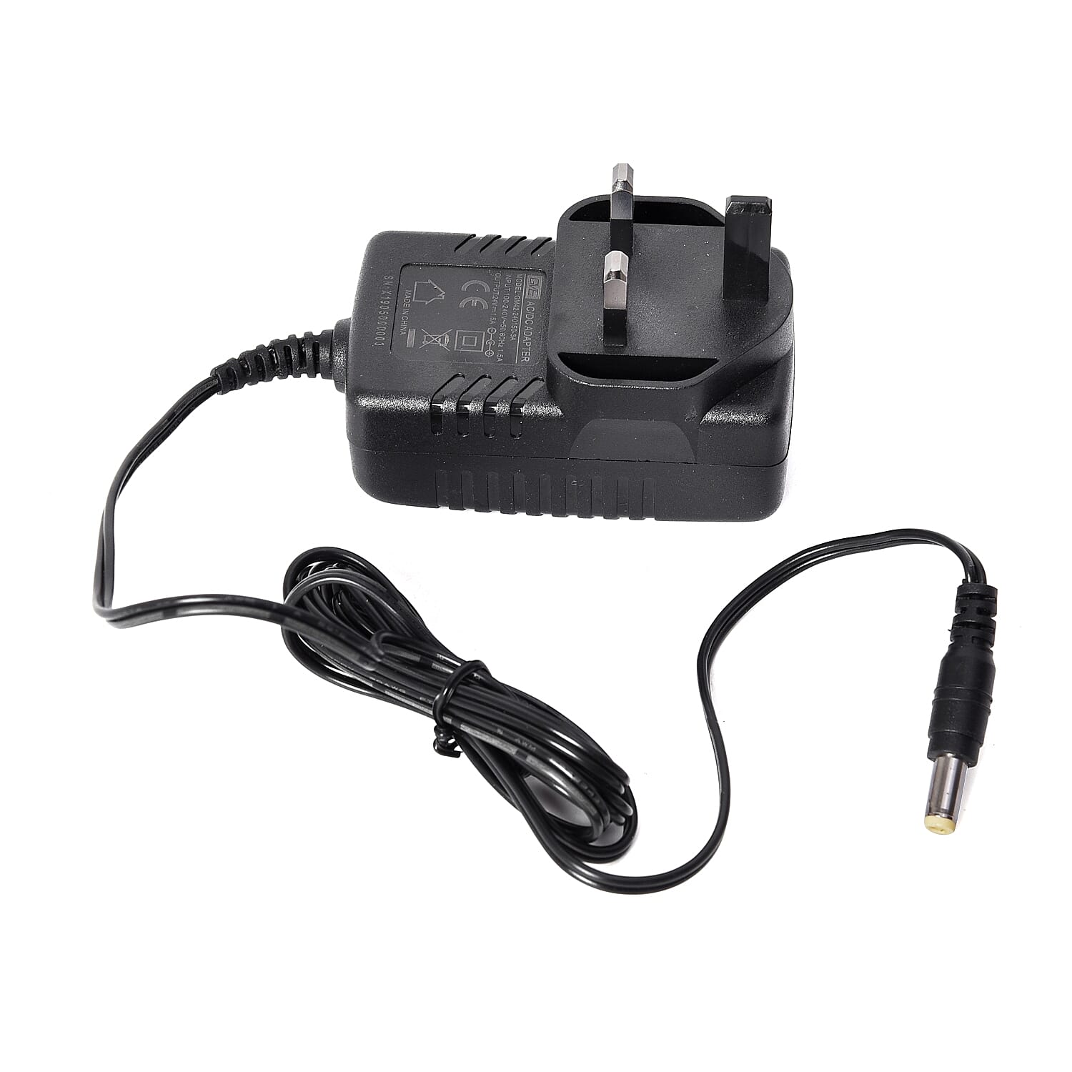 3D Oscillating Fan with Remote Control, With 12 Speed Settings - Colour: Black and White