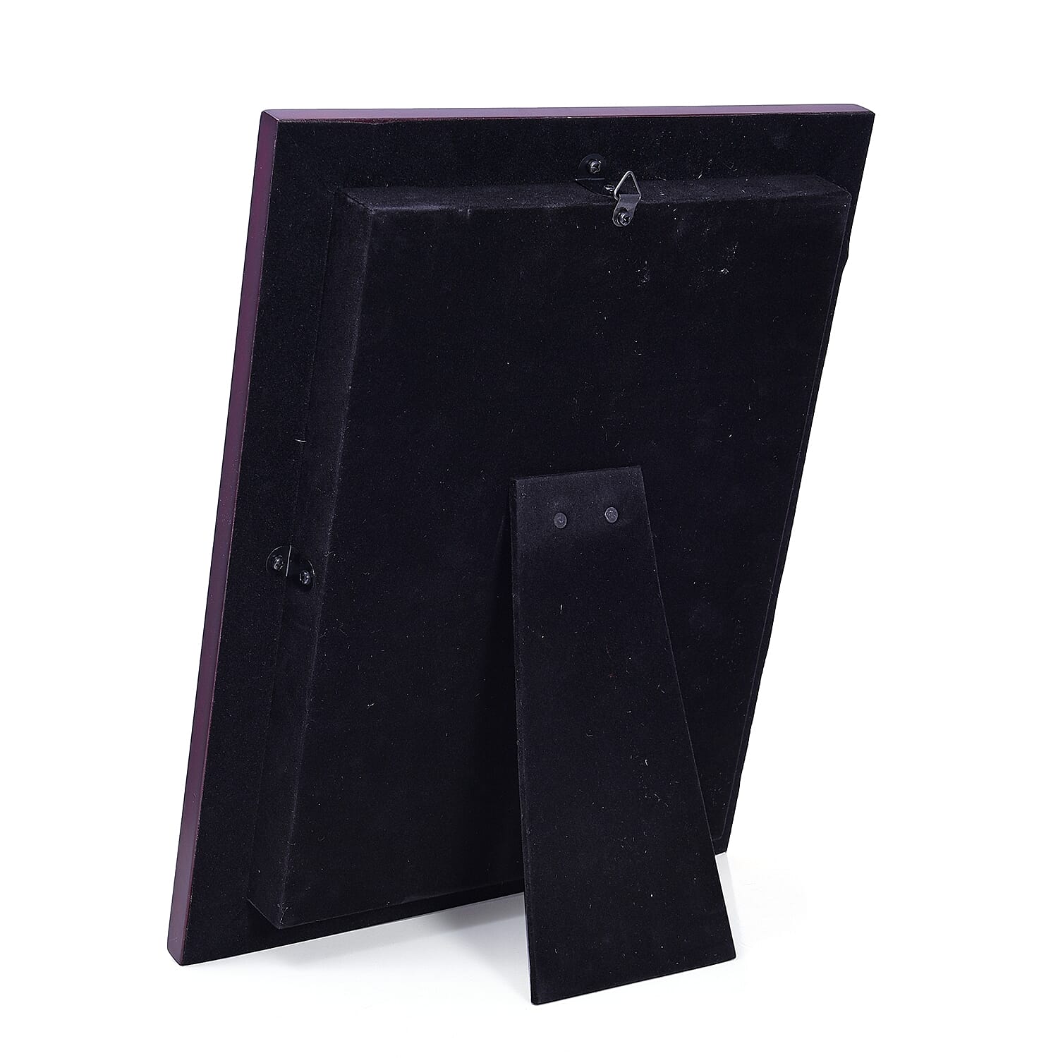 Home Decor - 24K Gold Plated Flower Wooden Frame (Size 27x34 Cm)