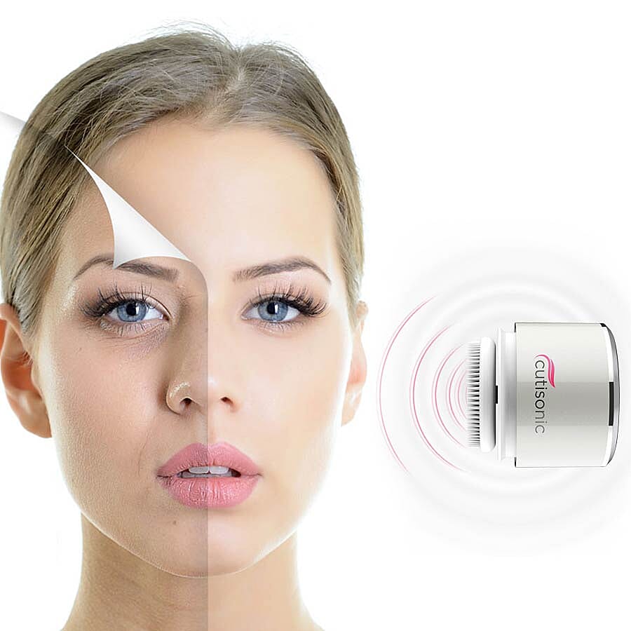 Cutisonic Sonic Face Cleaning Brush And Make up Applicator