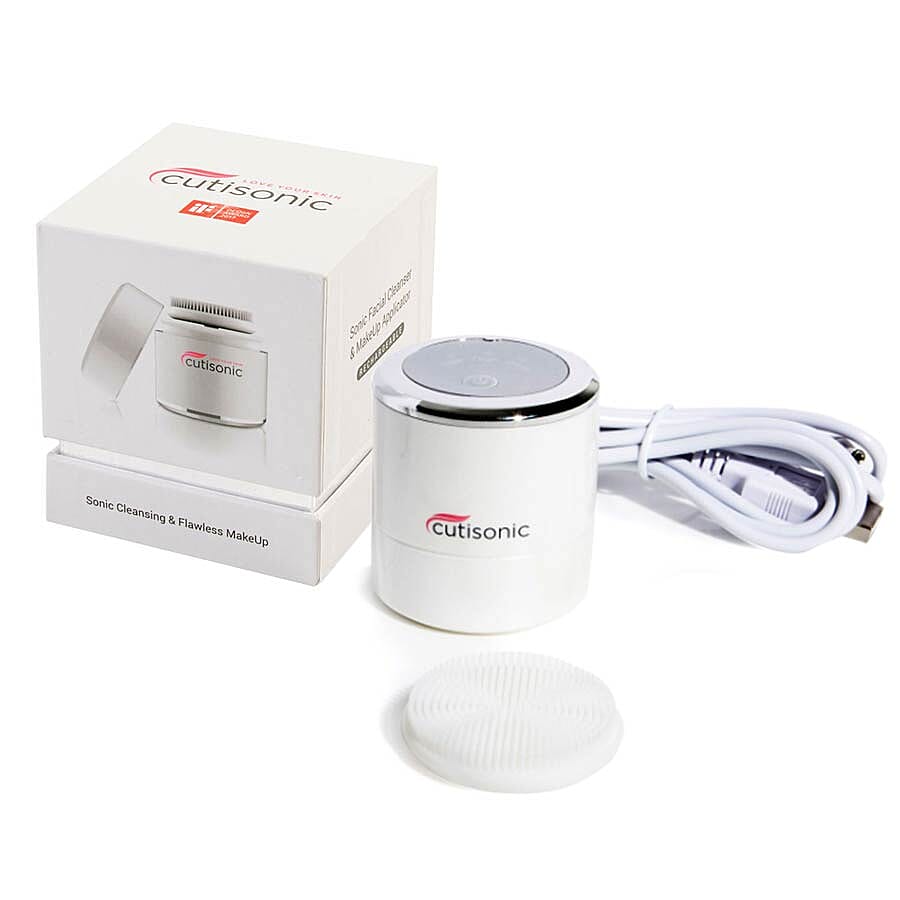 Cutisonic Sonic Face Cleaning Brush And Make up Applicator